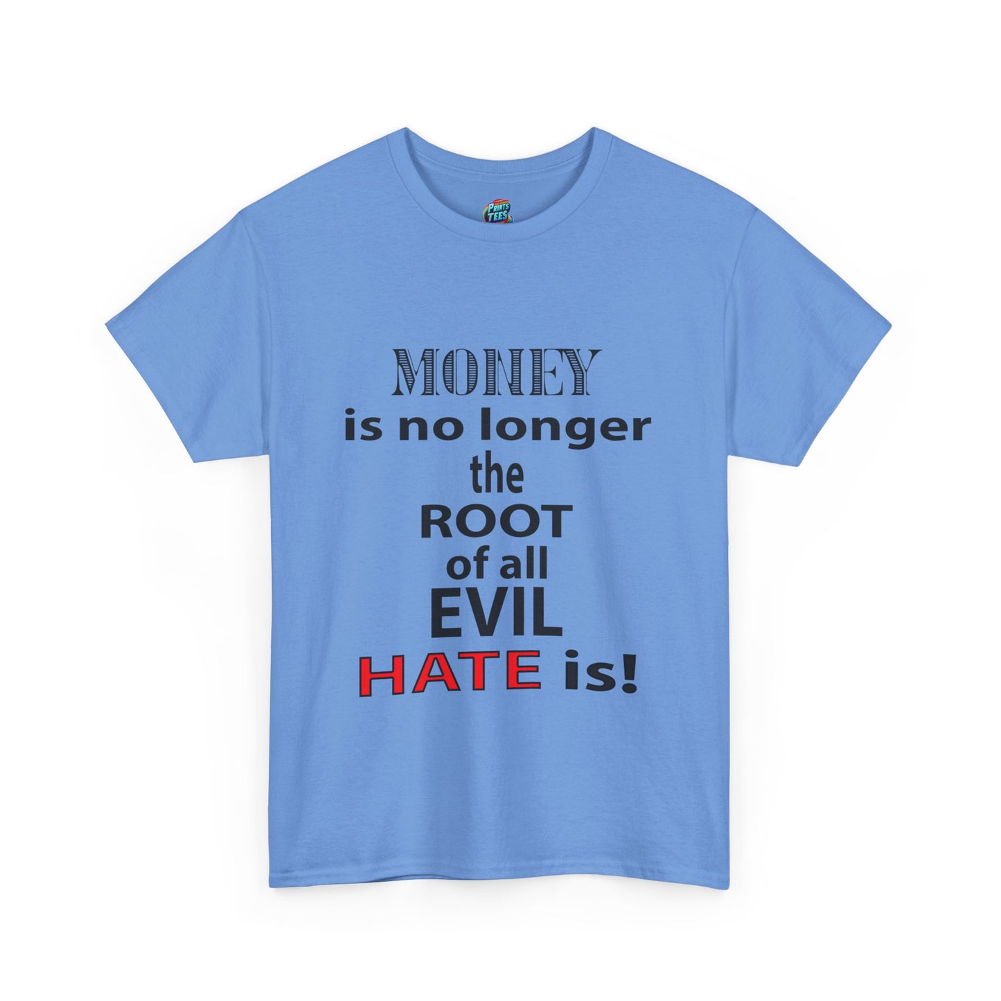 Root of Evil-Hate-Heavy Cotton Classic Tee
