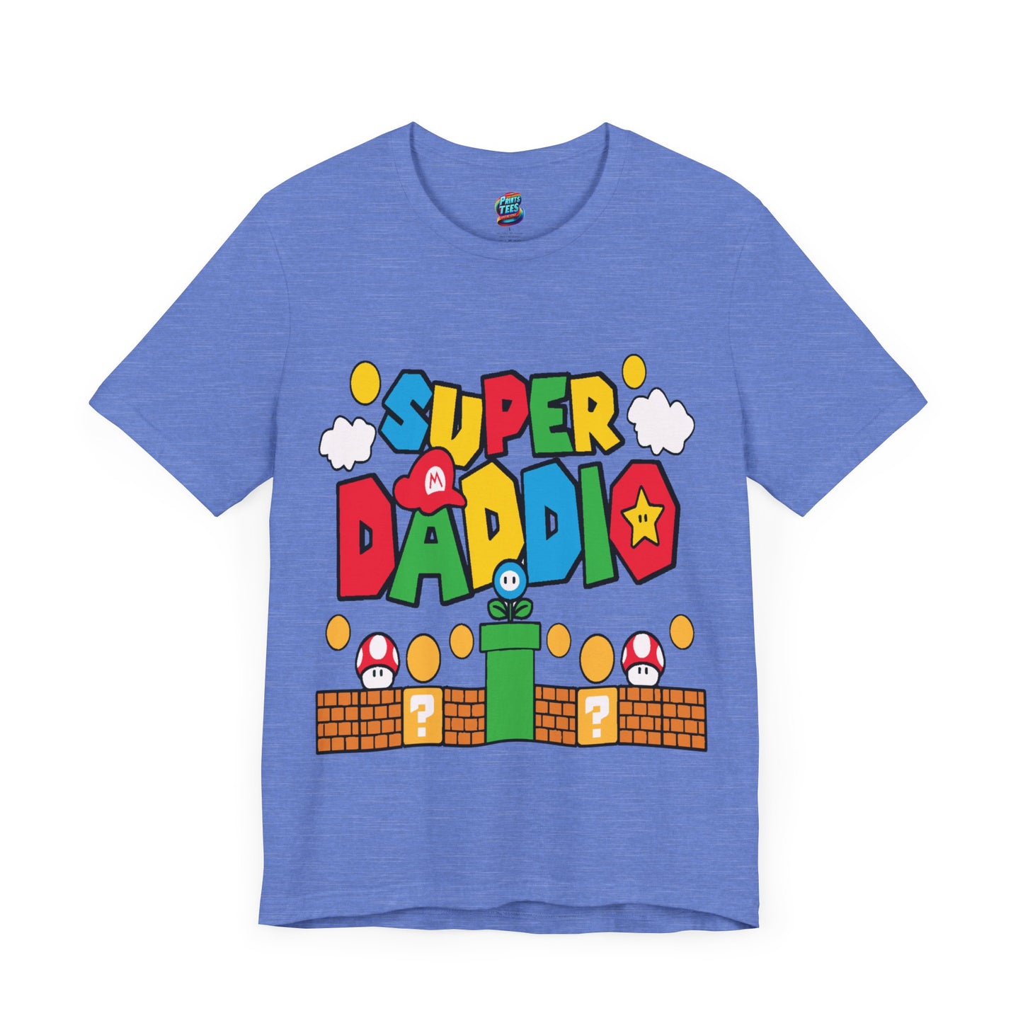 Super Daddio-Jersey Knit T-Shirt
