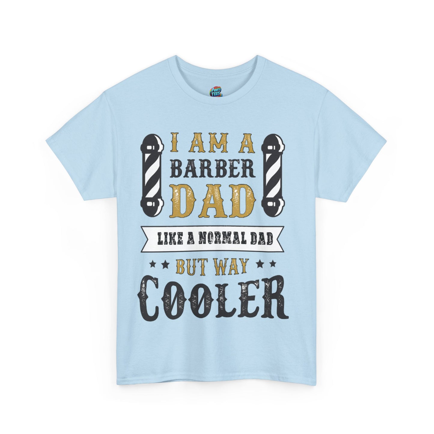 Cool Barber Dad-Heavy Cotton Classic Tee