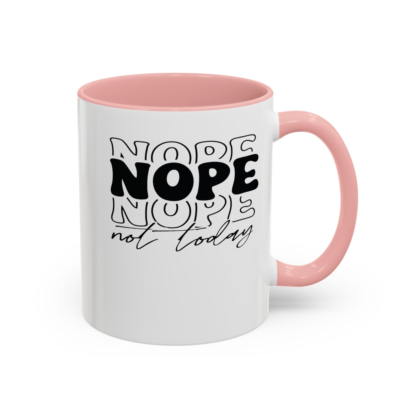 Nope-Accent Coffee Mug (11, 15oz)