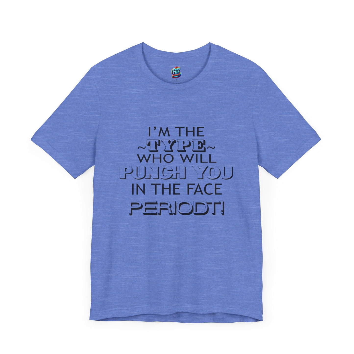 Punch You-Jersey Knit T-Shirt