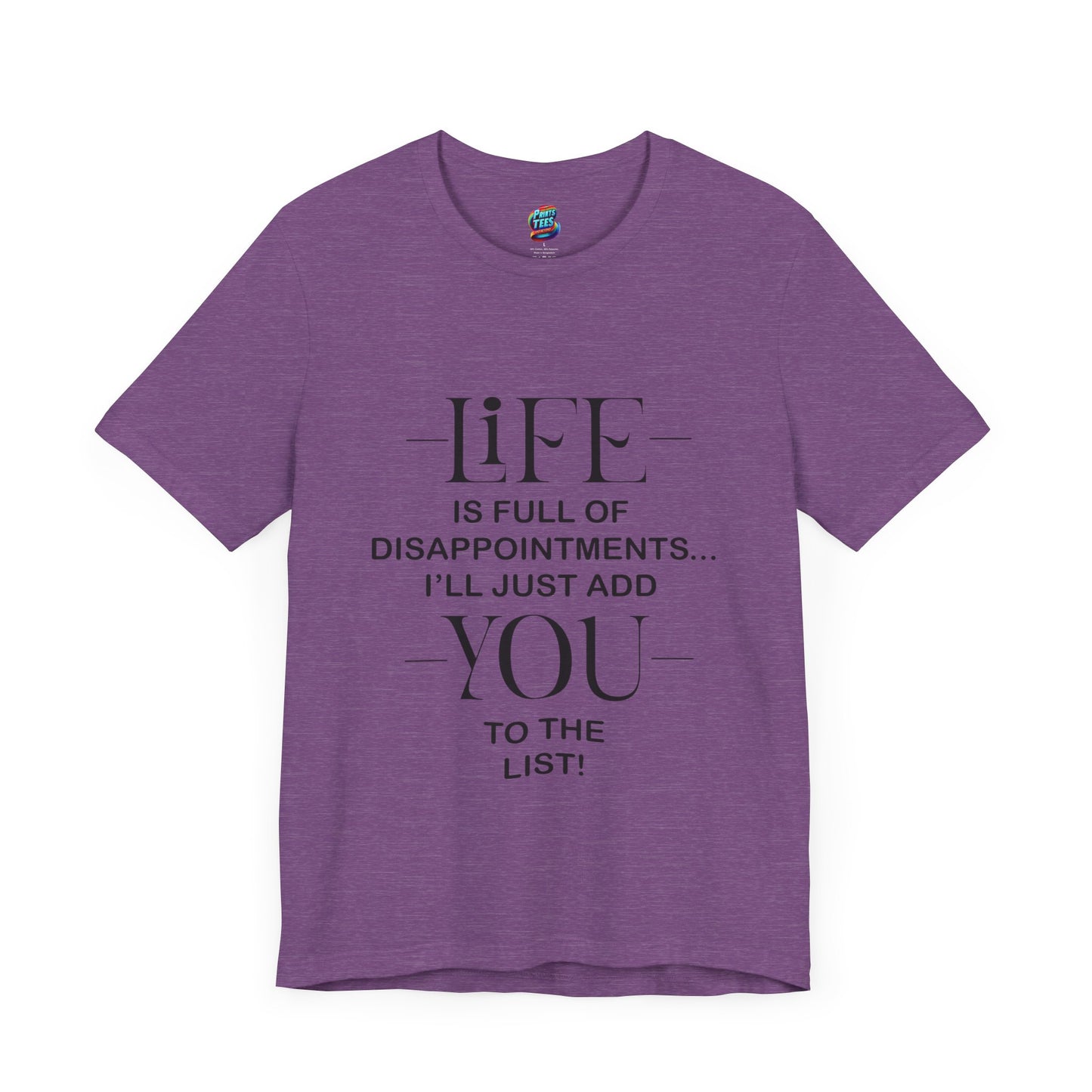 Disappointments-Jersey Knit T-Shirt