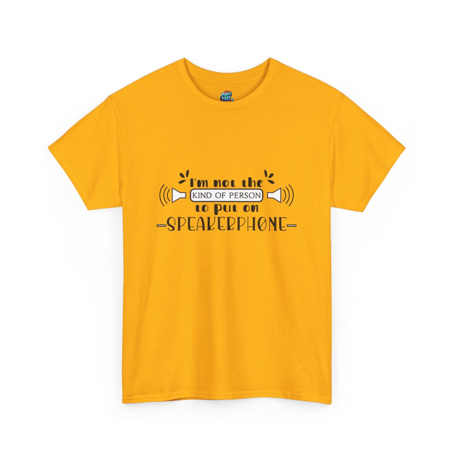 Speakerphone-Heavy Cotton Classic Tee