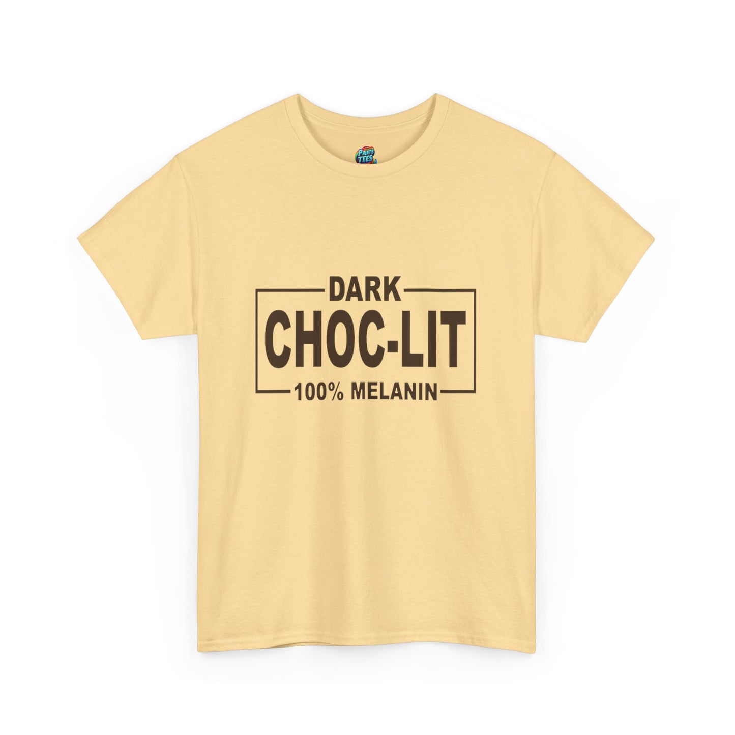 Dark Choc-Lit-Heavy Cotton Classic Tee