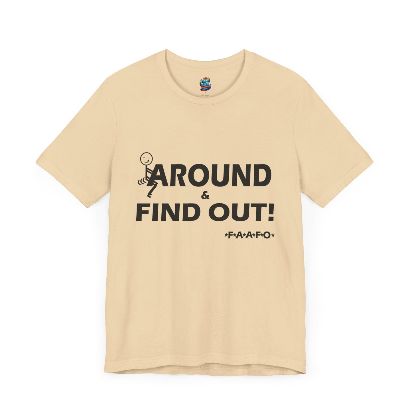 Fu(k Around-Jersey Knit T-Shirt