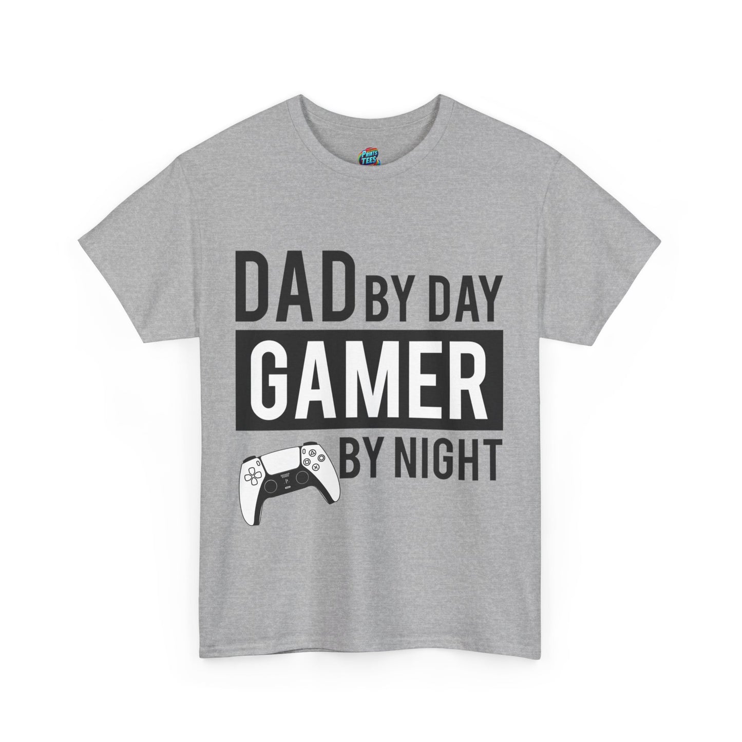 Dad by Day-Heavy Cotton Classic Tee