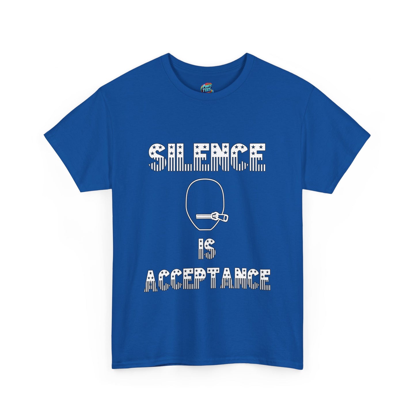 Silence is Acceptance-Heavy Cotton Classic Tee