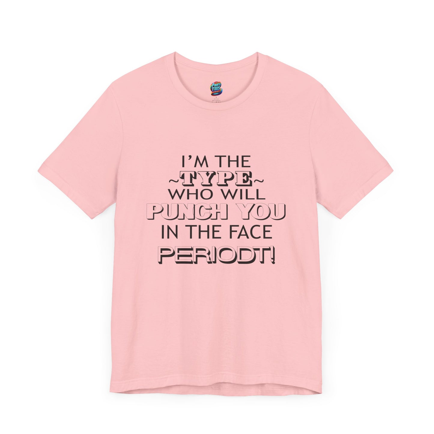 Punch You-Jersey Knit T-Shirt