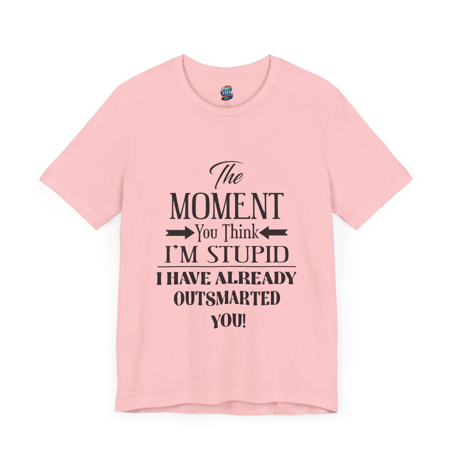 Outsmarted-Jersey Knit T-Shirt