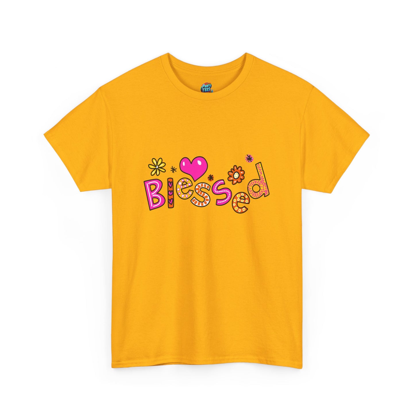 Blessed Flowers-Heavy Cotton Classic Tee