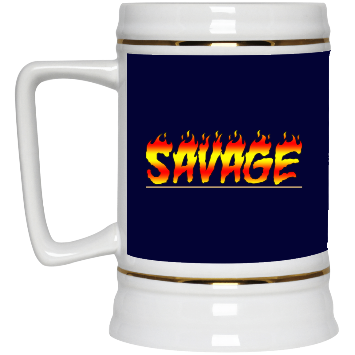 Savage Fire-Beer Stein 22oz.