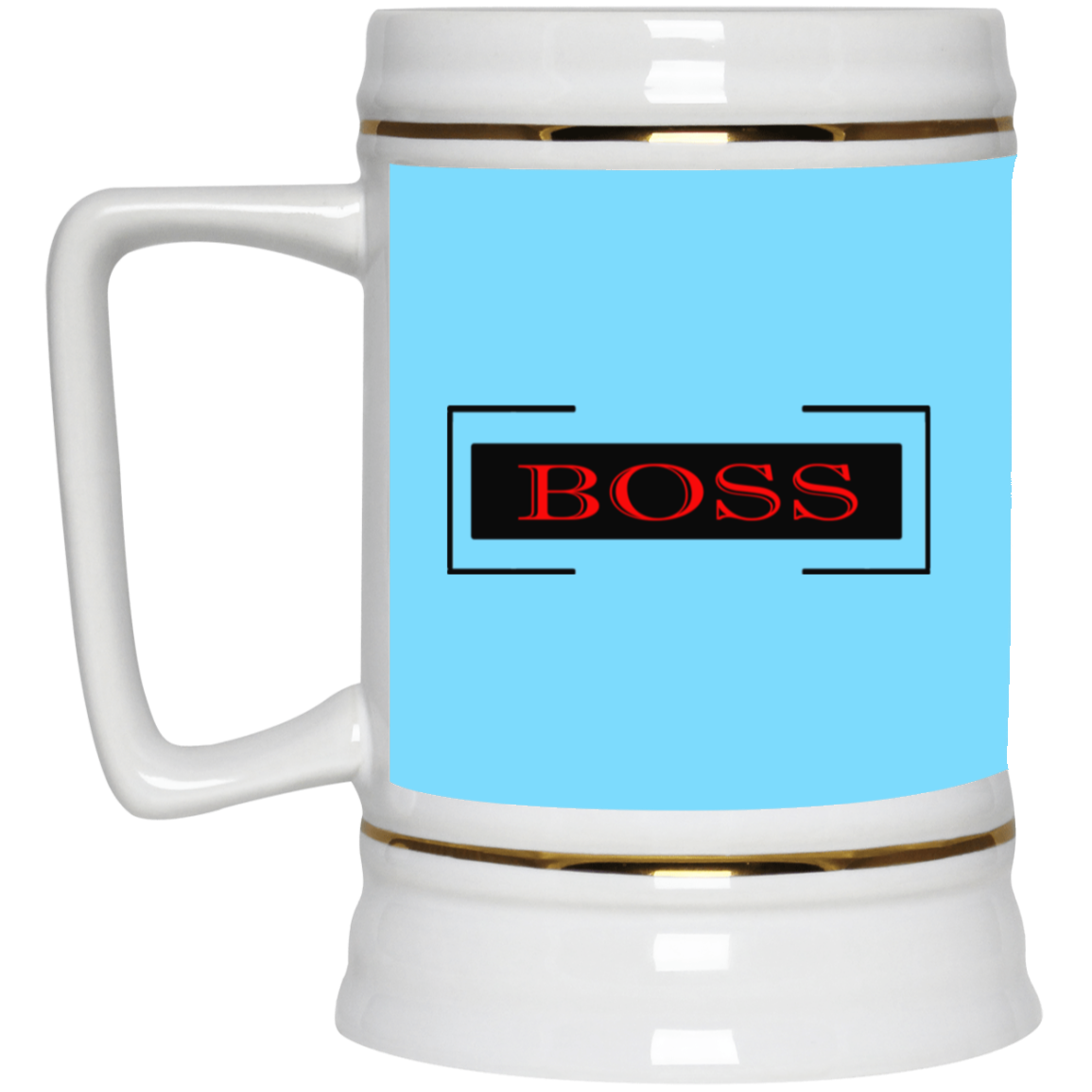 Boss-Beer Stein 22oz.