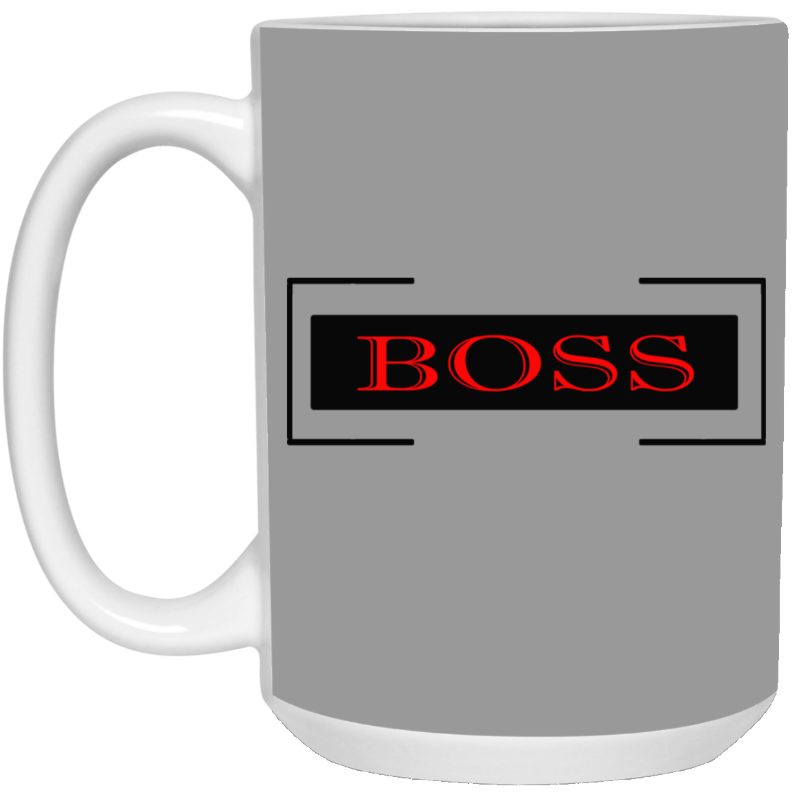 Boss-15oz White Mug