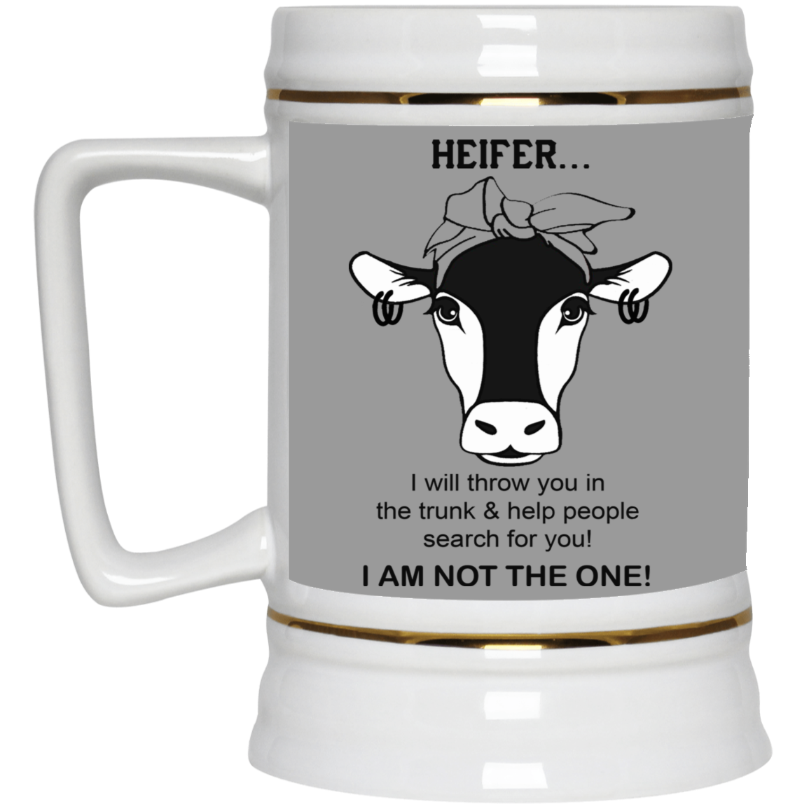 In the Trunk-Beer Stein 22oz.