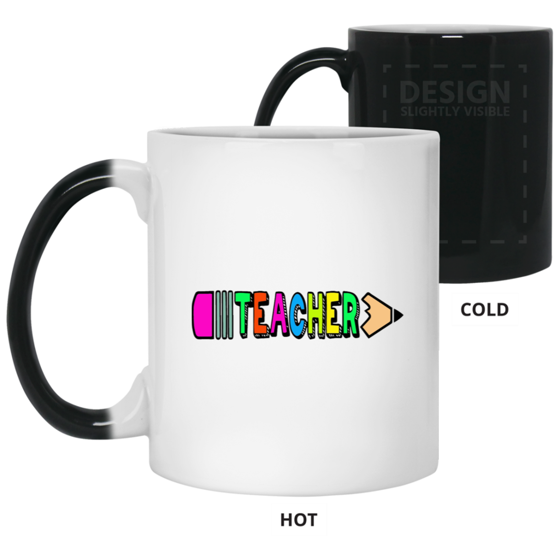 Pencil Teacher-11oz Color Changing Mug