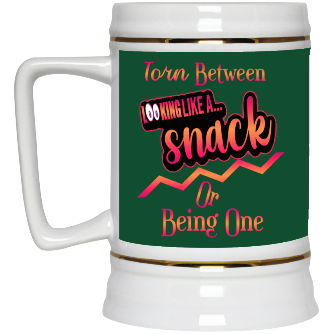 A Snack-Beer Stein 22oz.