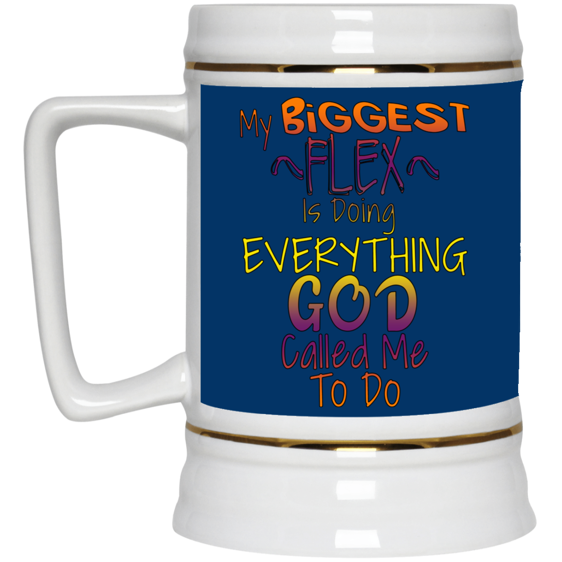 Biggest Flex-Beer Stein 22oz.
