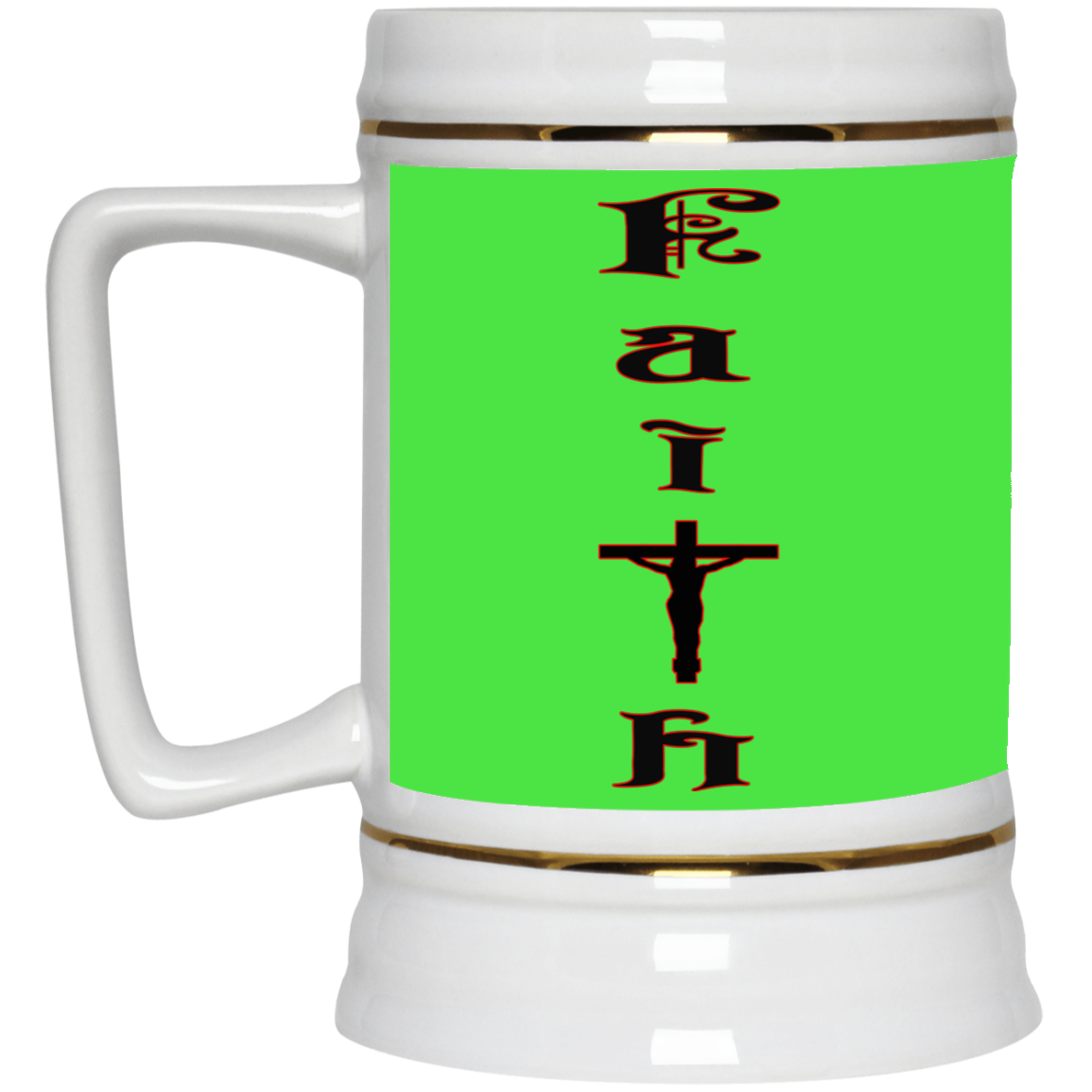 Faith-Beer Stein 22oz.