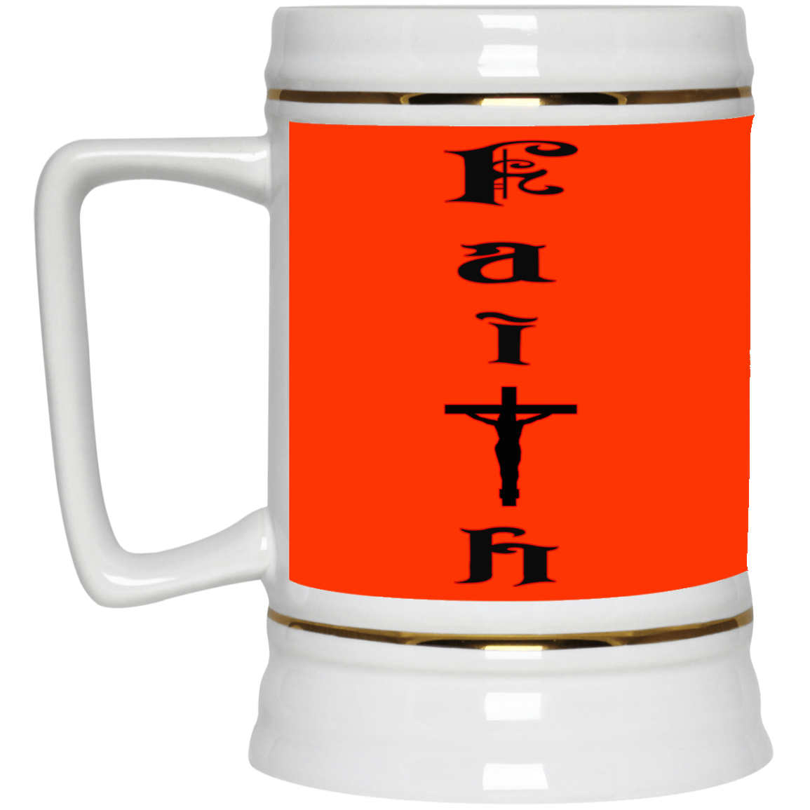 Faith-Beer Stein 22oz.