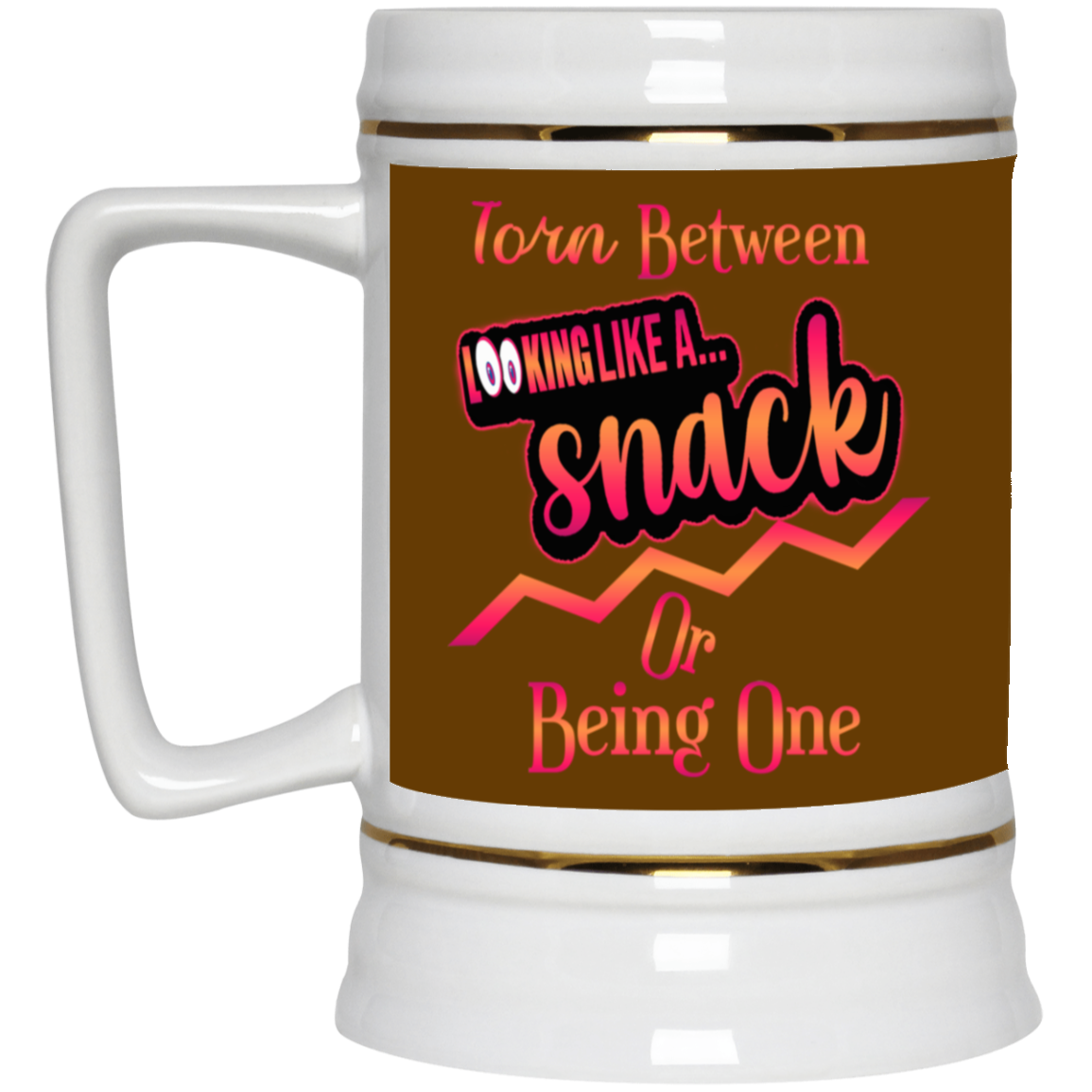 A Snack-Beer Stein 22oz.