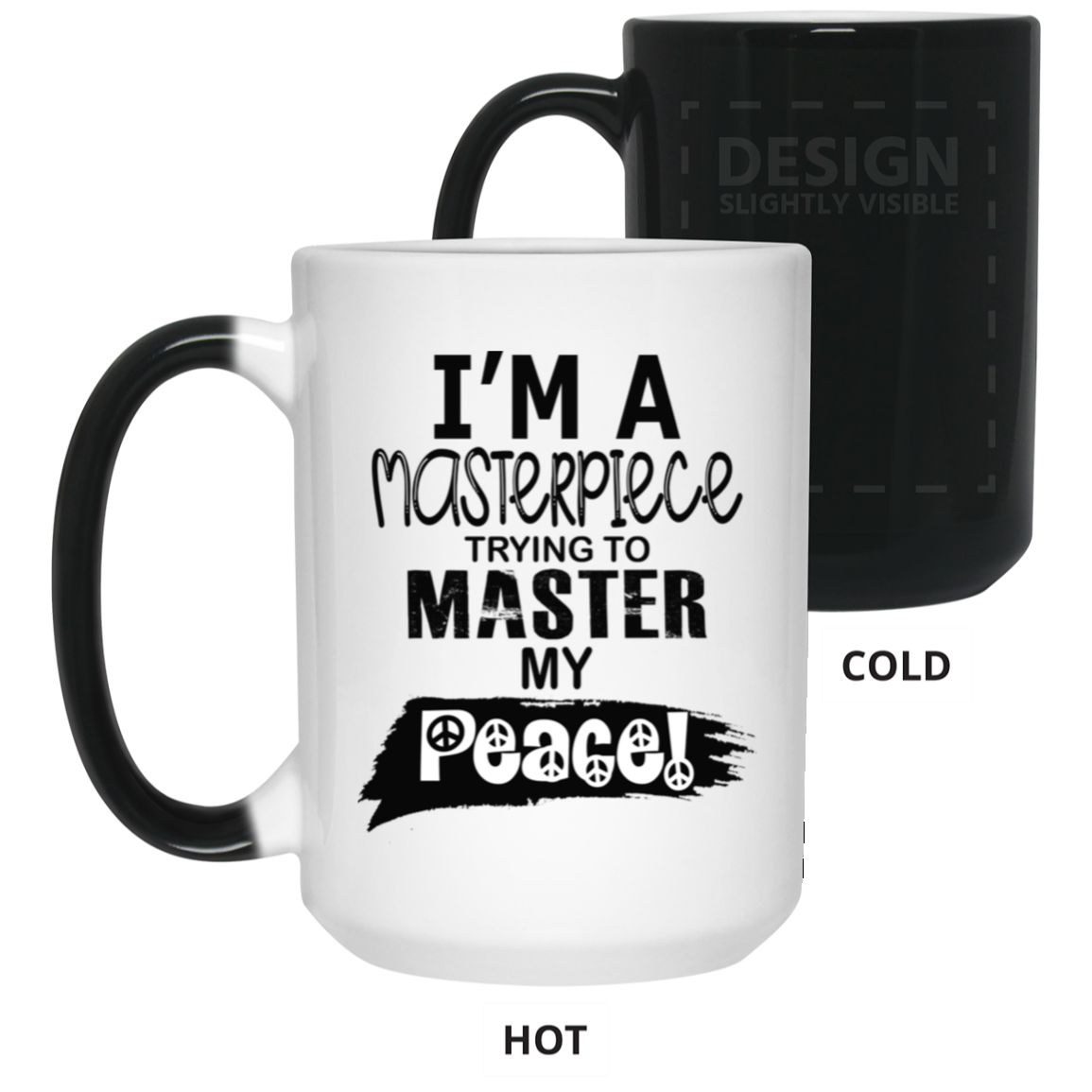 Master Peace-Black-15oz Color Changing Mug