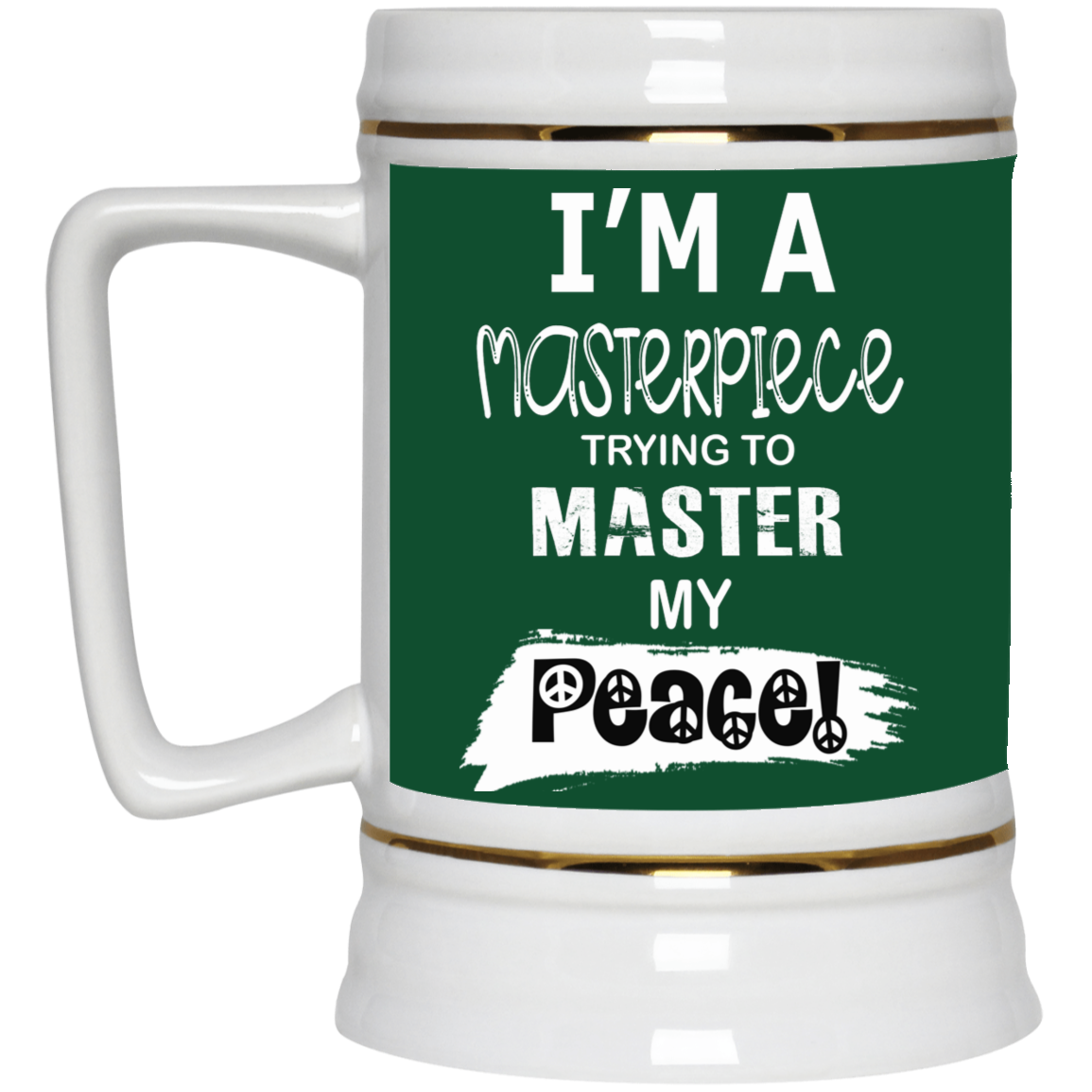 Master Peace-Beer Stein 22oz.