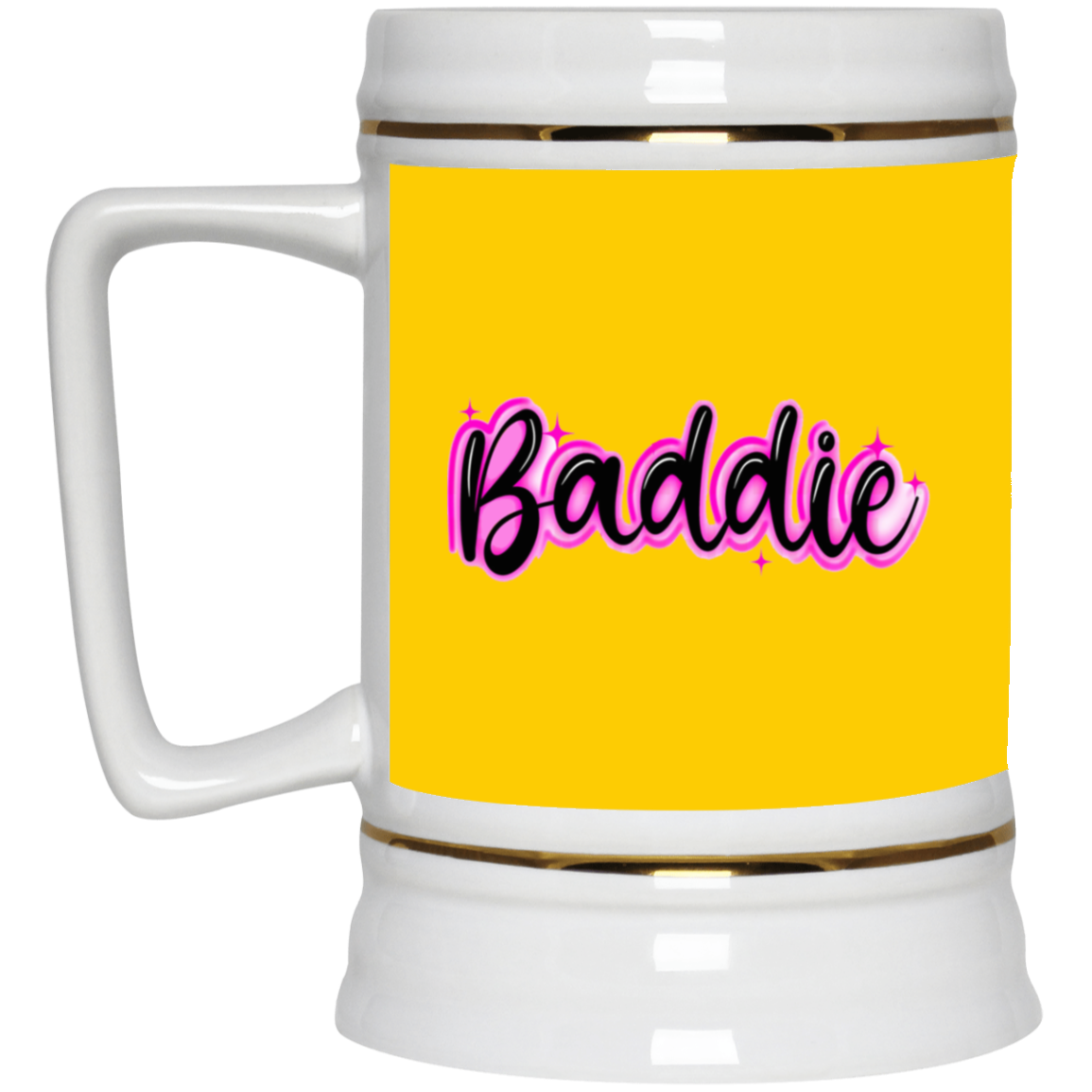 Baddie Gradient-Beer Stein 22oz.