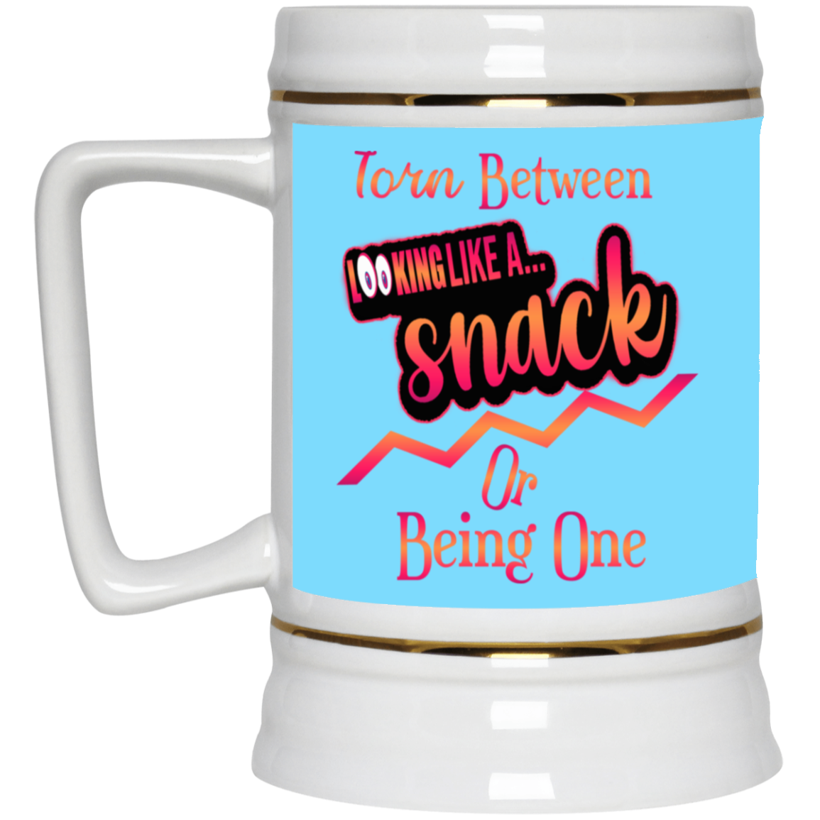 A Snack-Beer Stein 22oz.