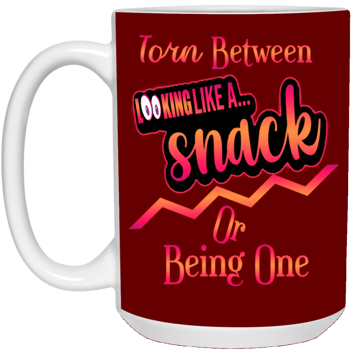 A Snack-15oz White Mug