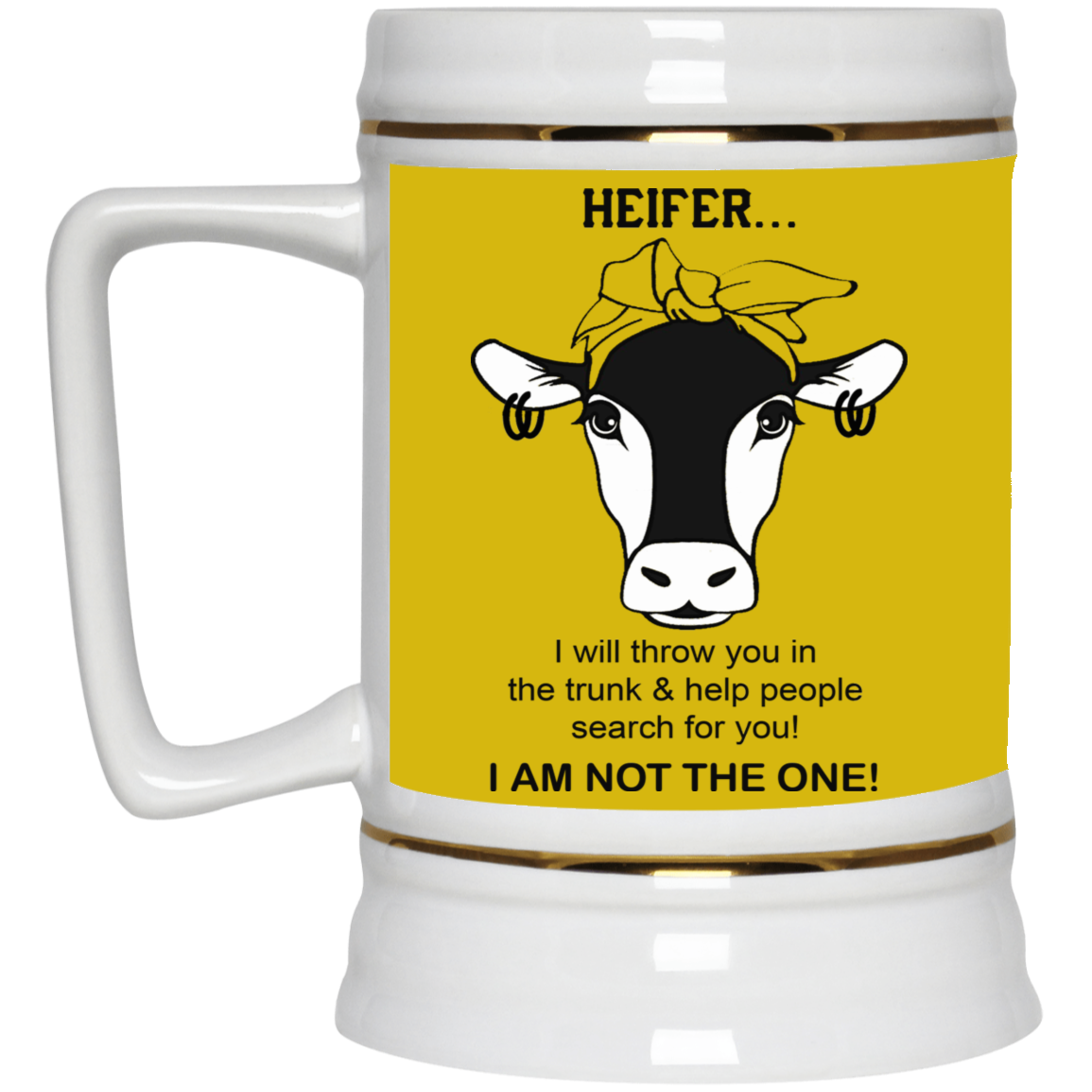 In the Trunk-Beer Stein 22oz.