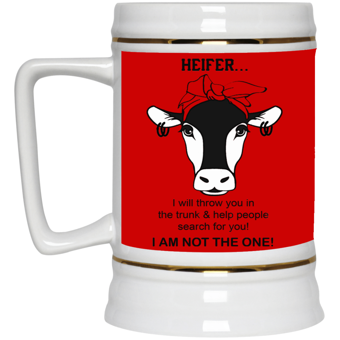 In the Trunk-Beer Stein 22oz.