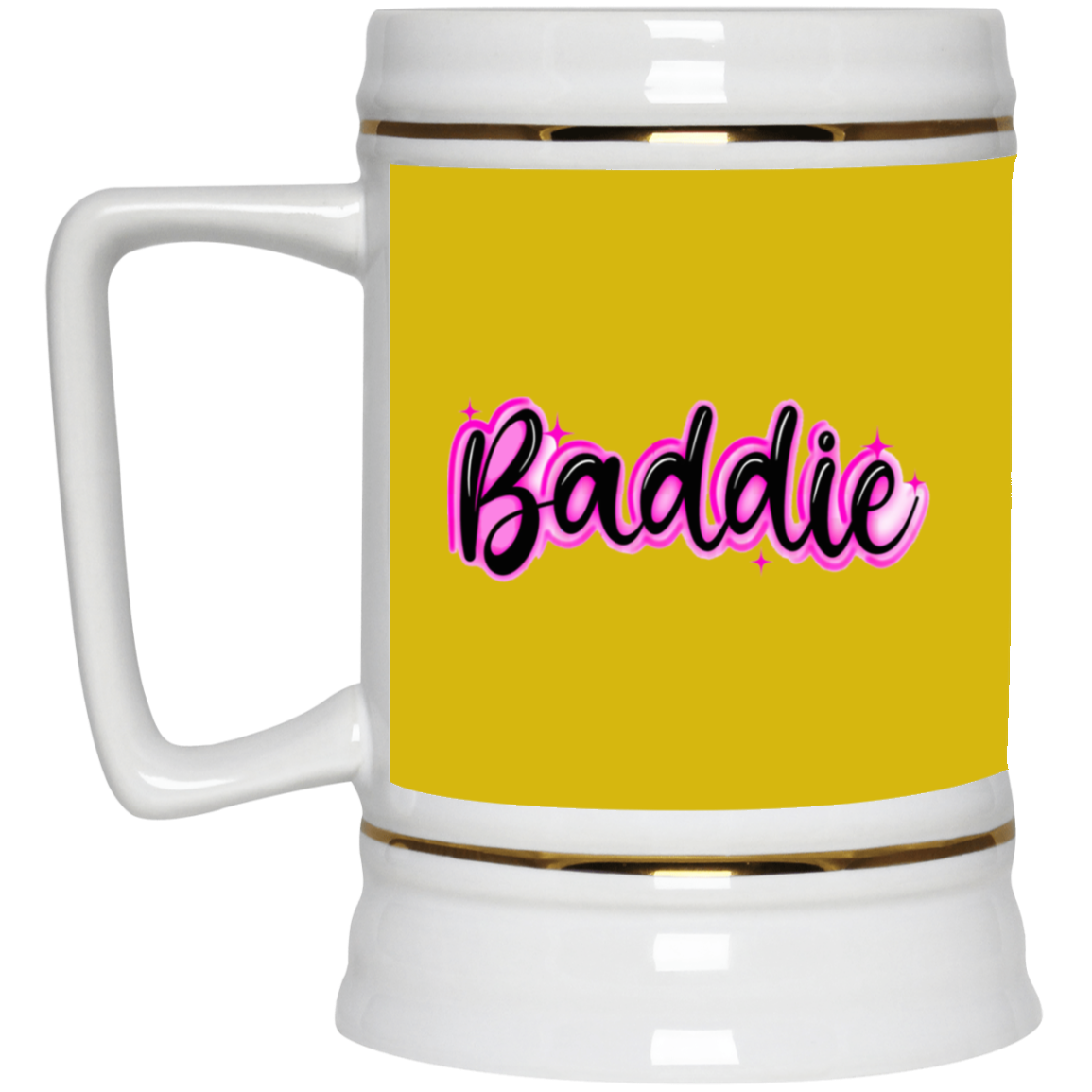 Baddie Gradient-Beer Stein 22oz.