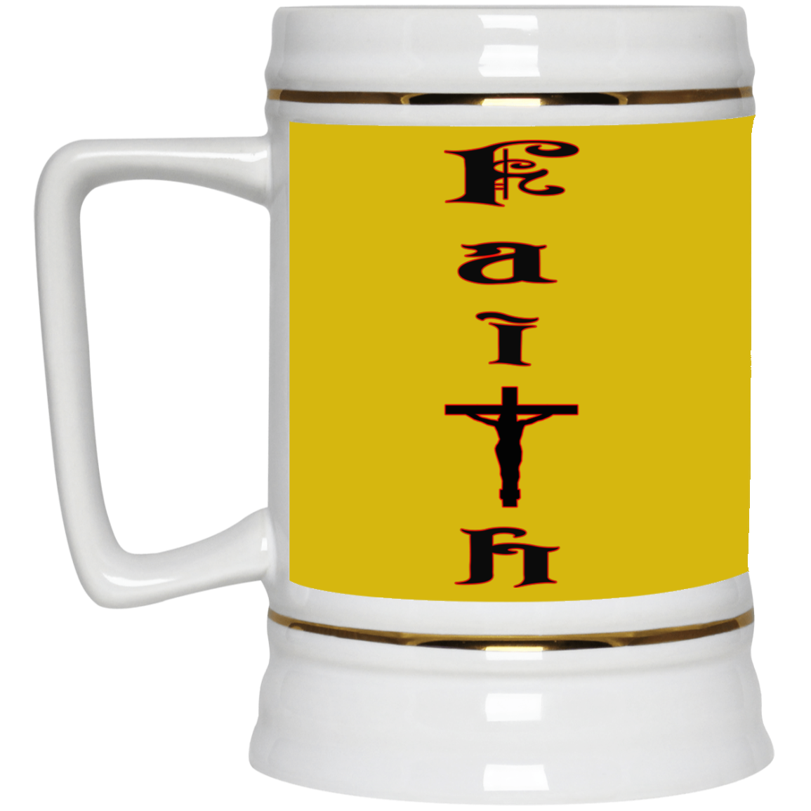 Faith-Beer Stein 22oz.