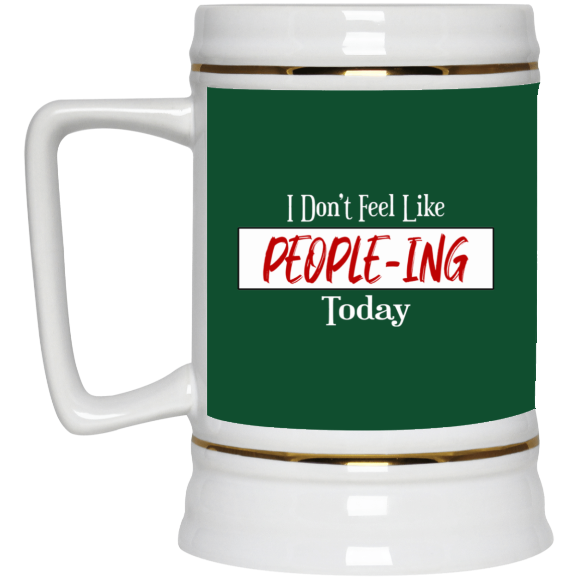 People-ing-Beer Stein 22oz.