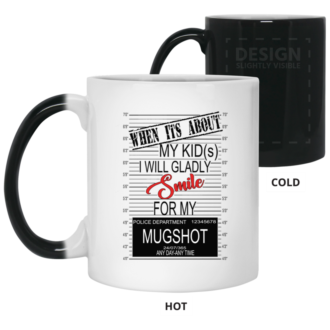 Mugshot-11oz Color Changing Mug