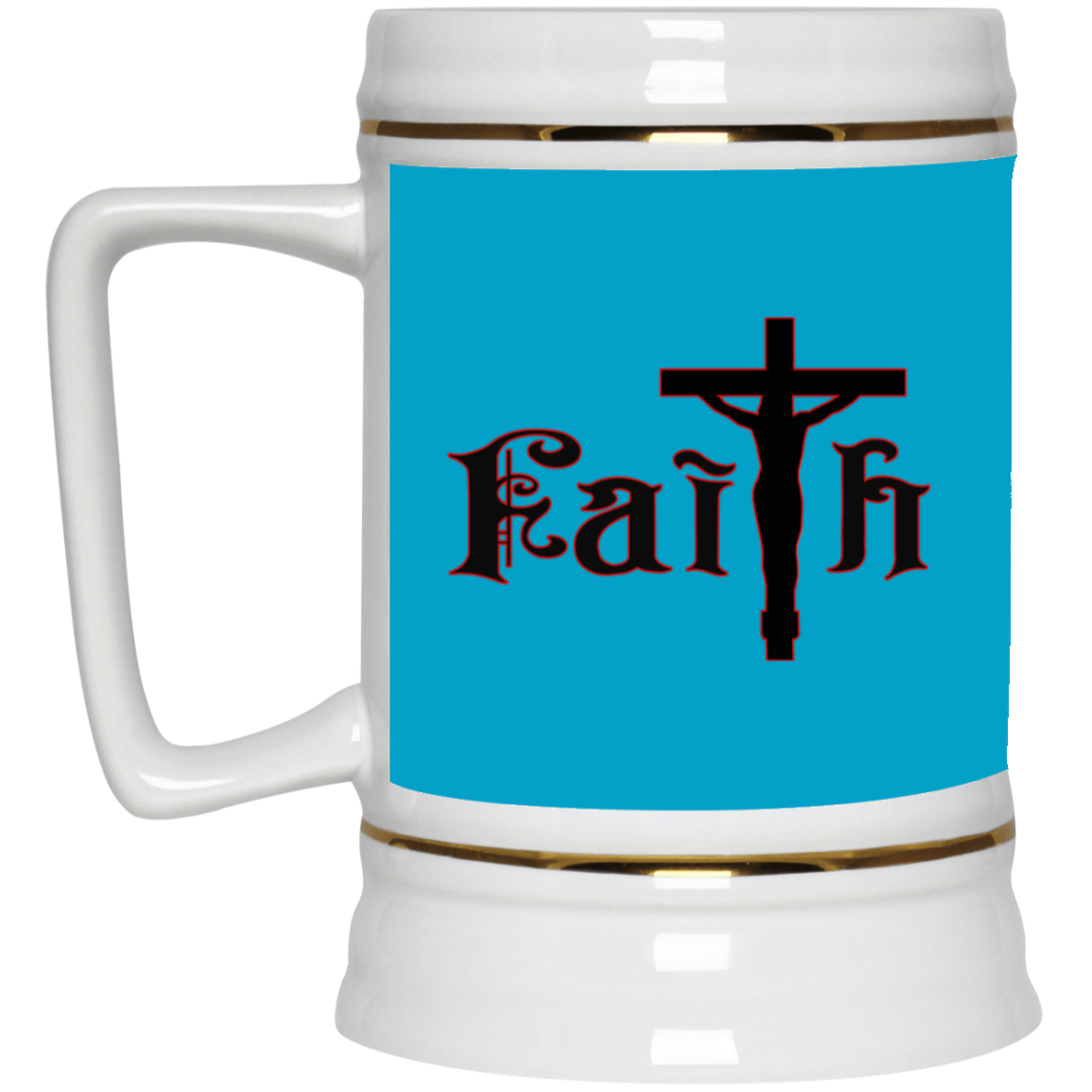 Faith-Beer Stein 22oz.