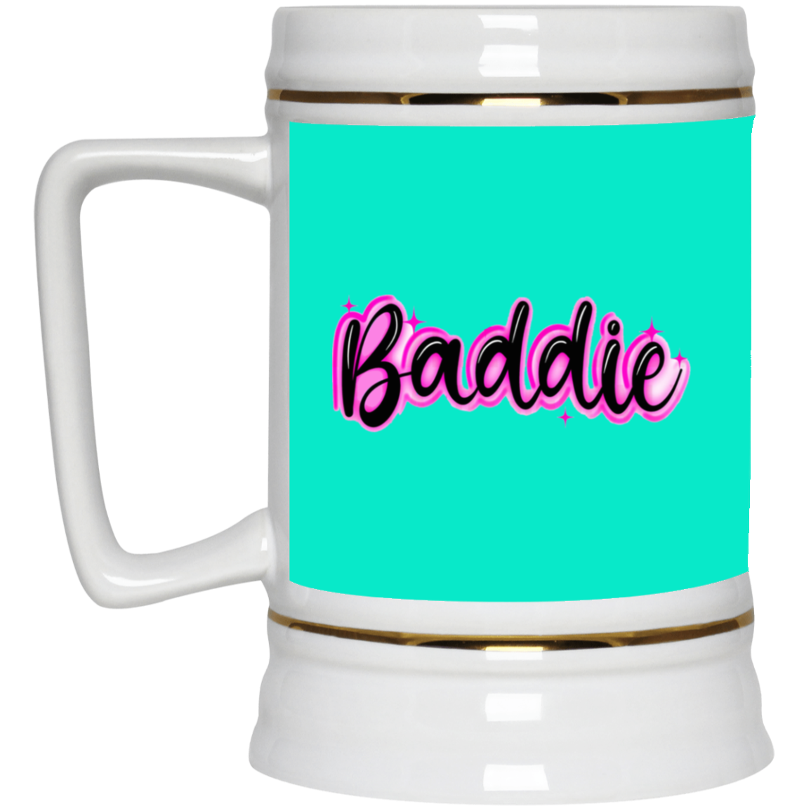 Baddie Gradient-Beer Stein 22oz.