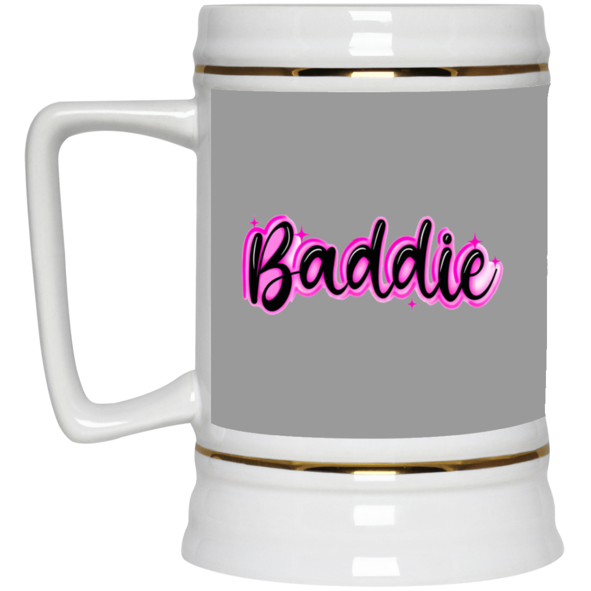 Baddie Gradient-Beer Stein 22oz.