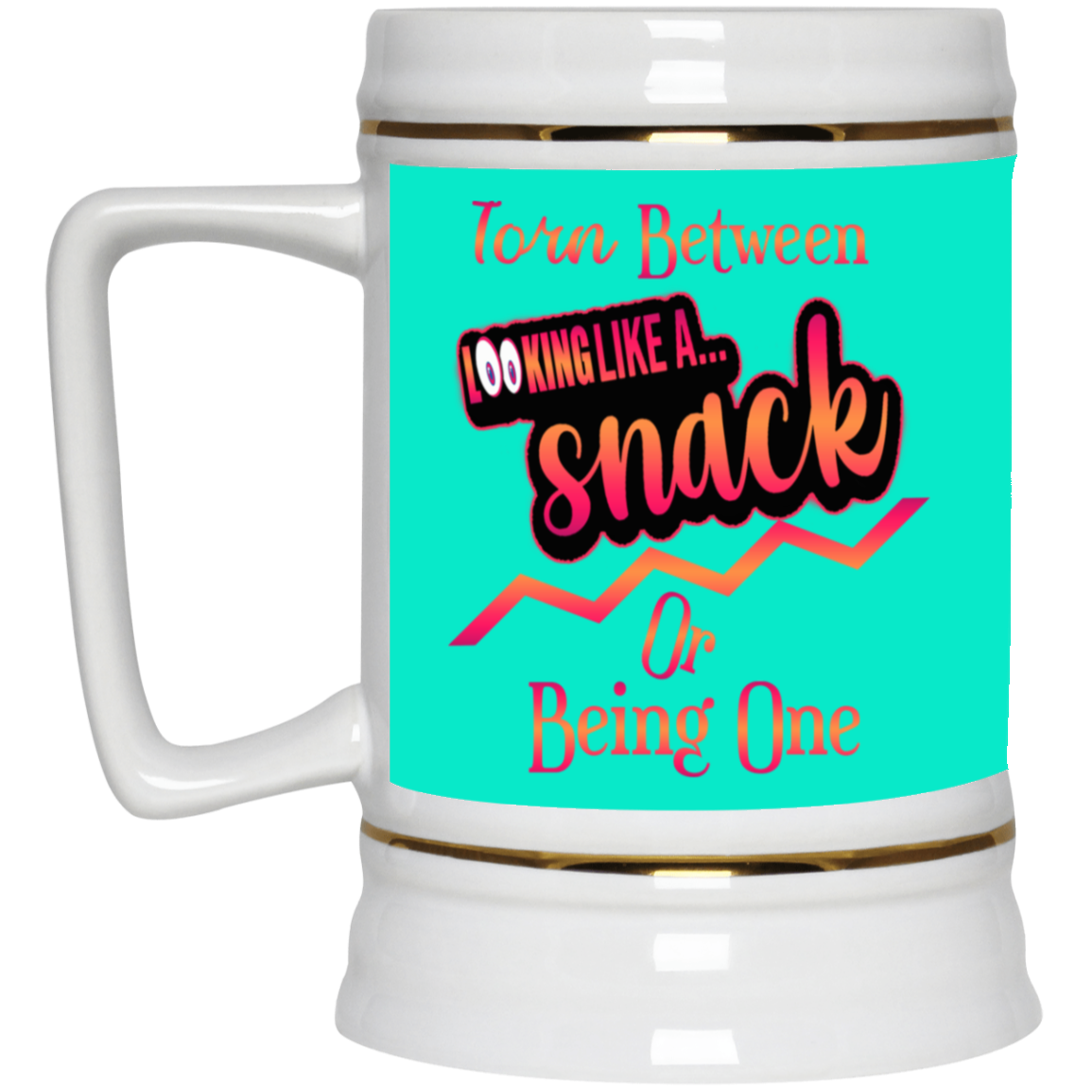 A Snack-Beer Stein 22oz.