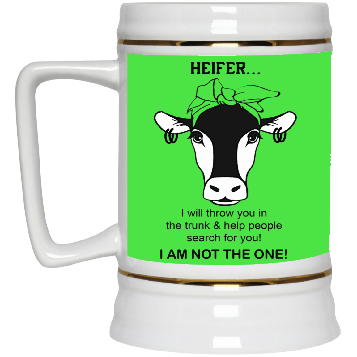 In the Trunk-Beer Stein 22oz.