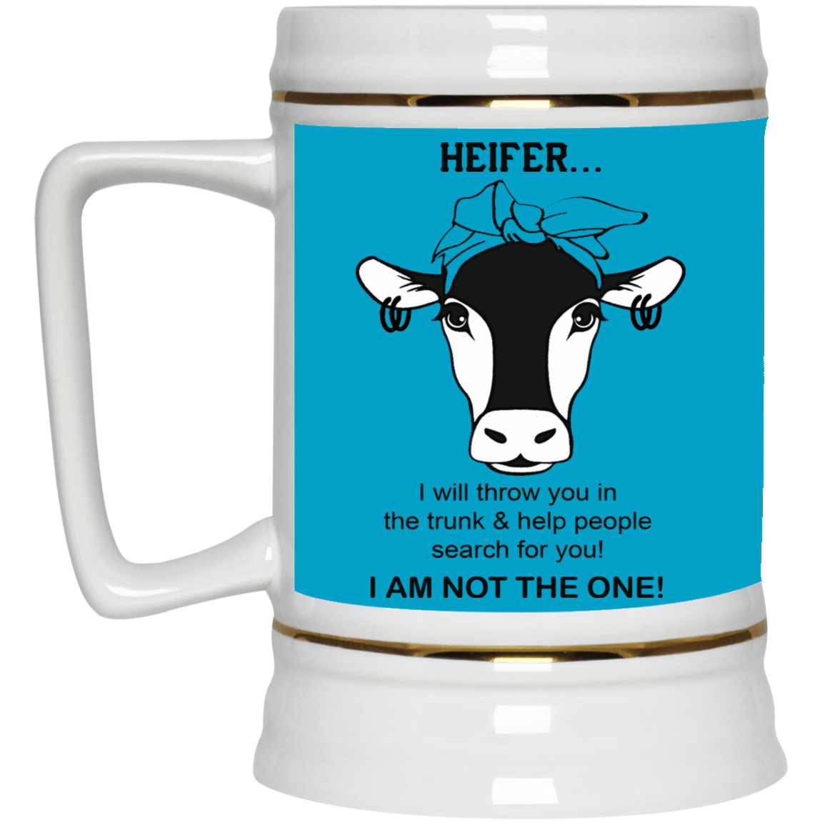 In the Trunk-Beer Stein 22oz.