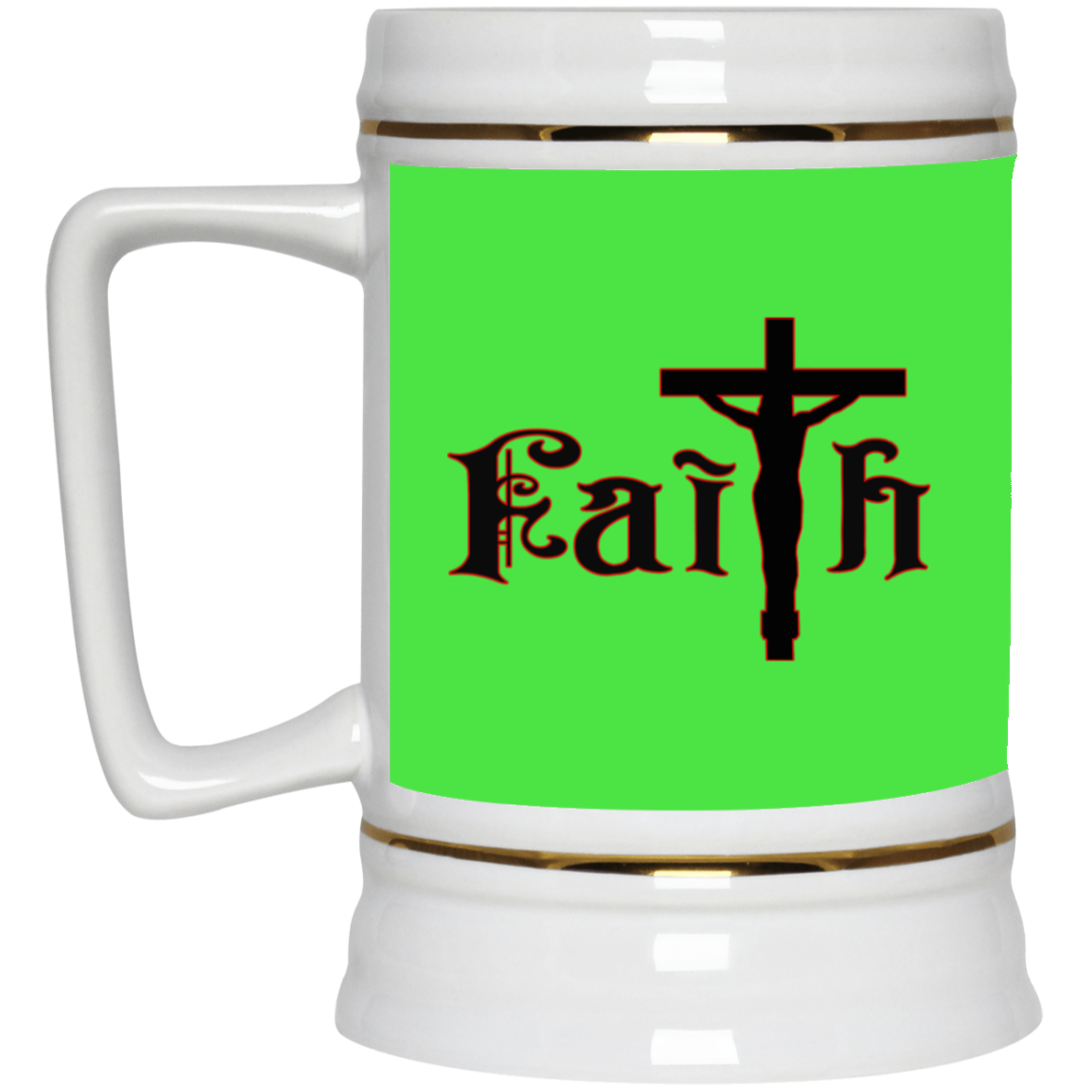 Faith-Beer Stein 22oz.
