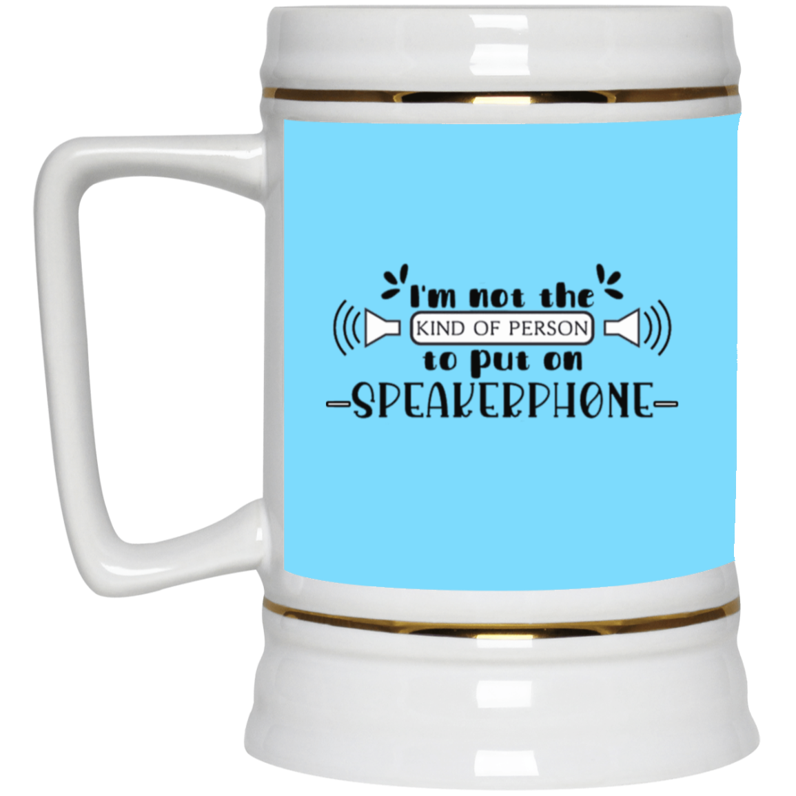 Speakerphone-Beer Stein 22oz.