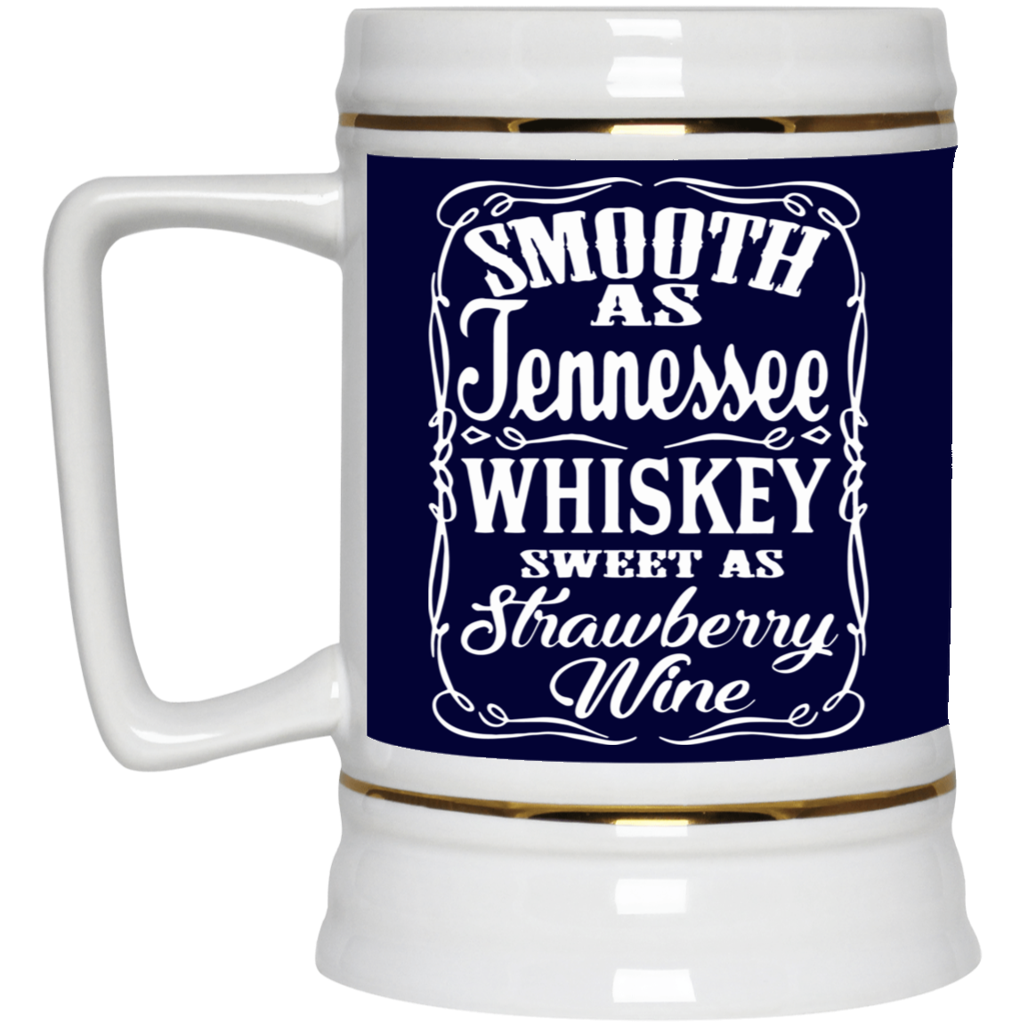 Smooth Whiskey-Beer Stein 22oz.