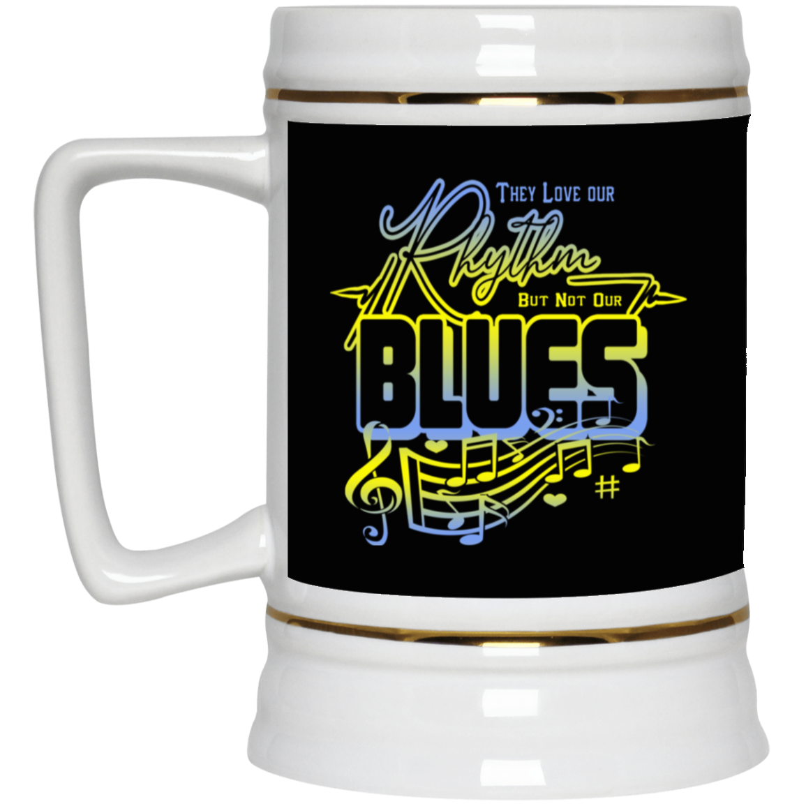 Rhythm And Blues-Beer Stein 22oz.