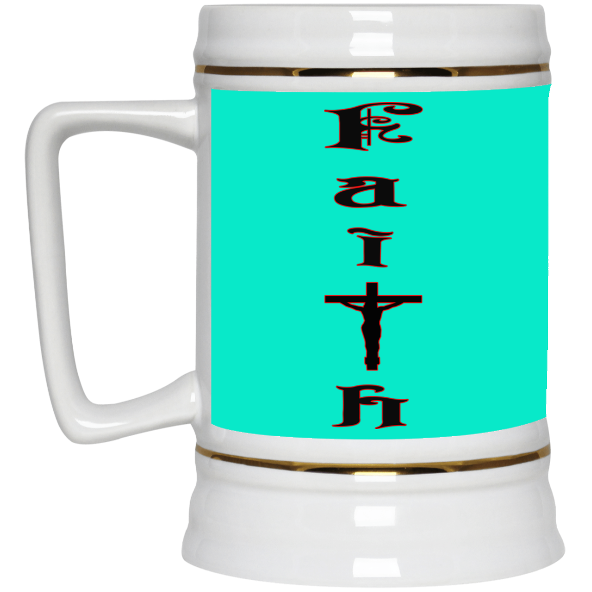 Faith-Beer Stein 22oz.