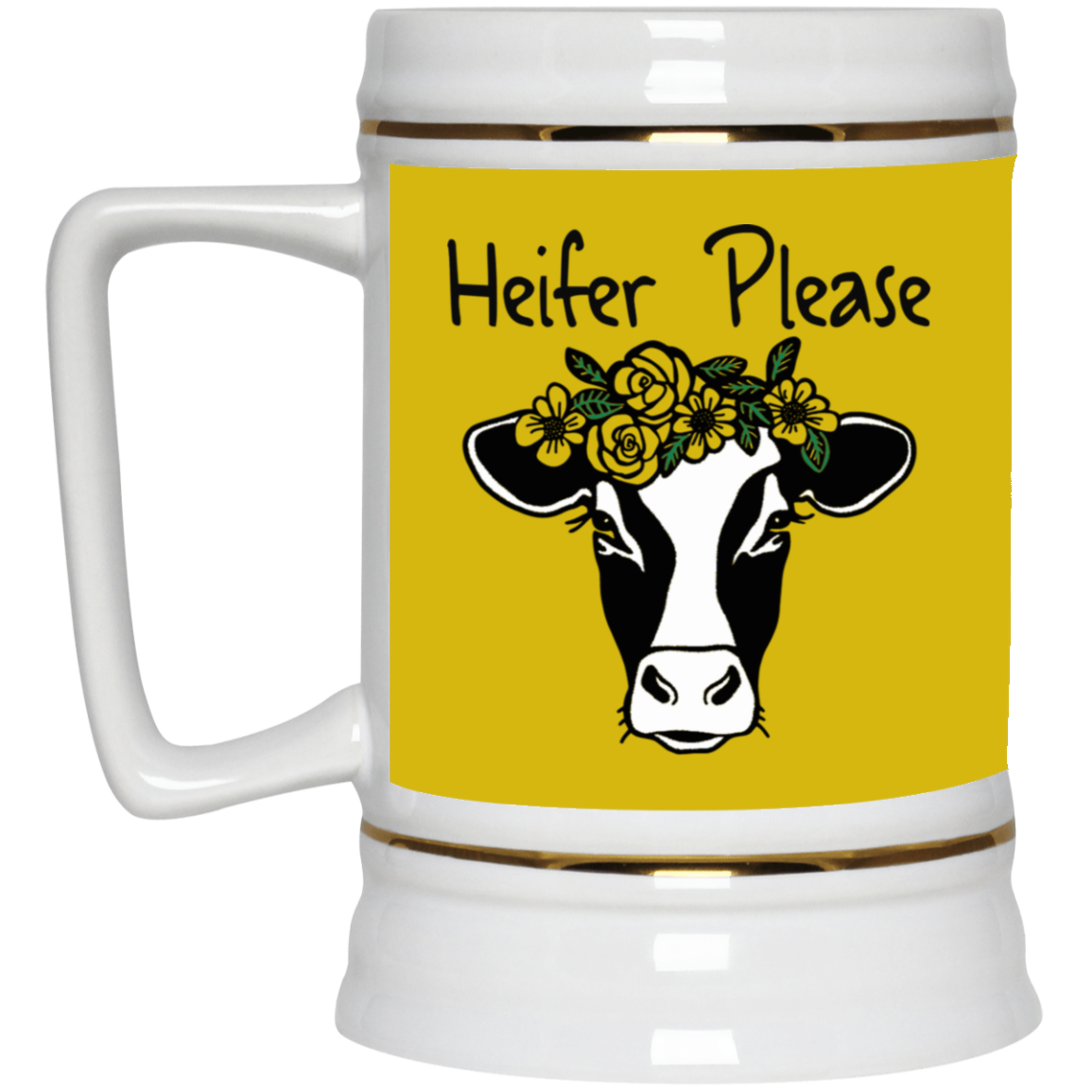 Heifer Please-Beer Stein 22oz.