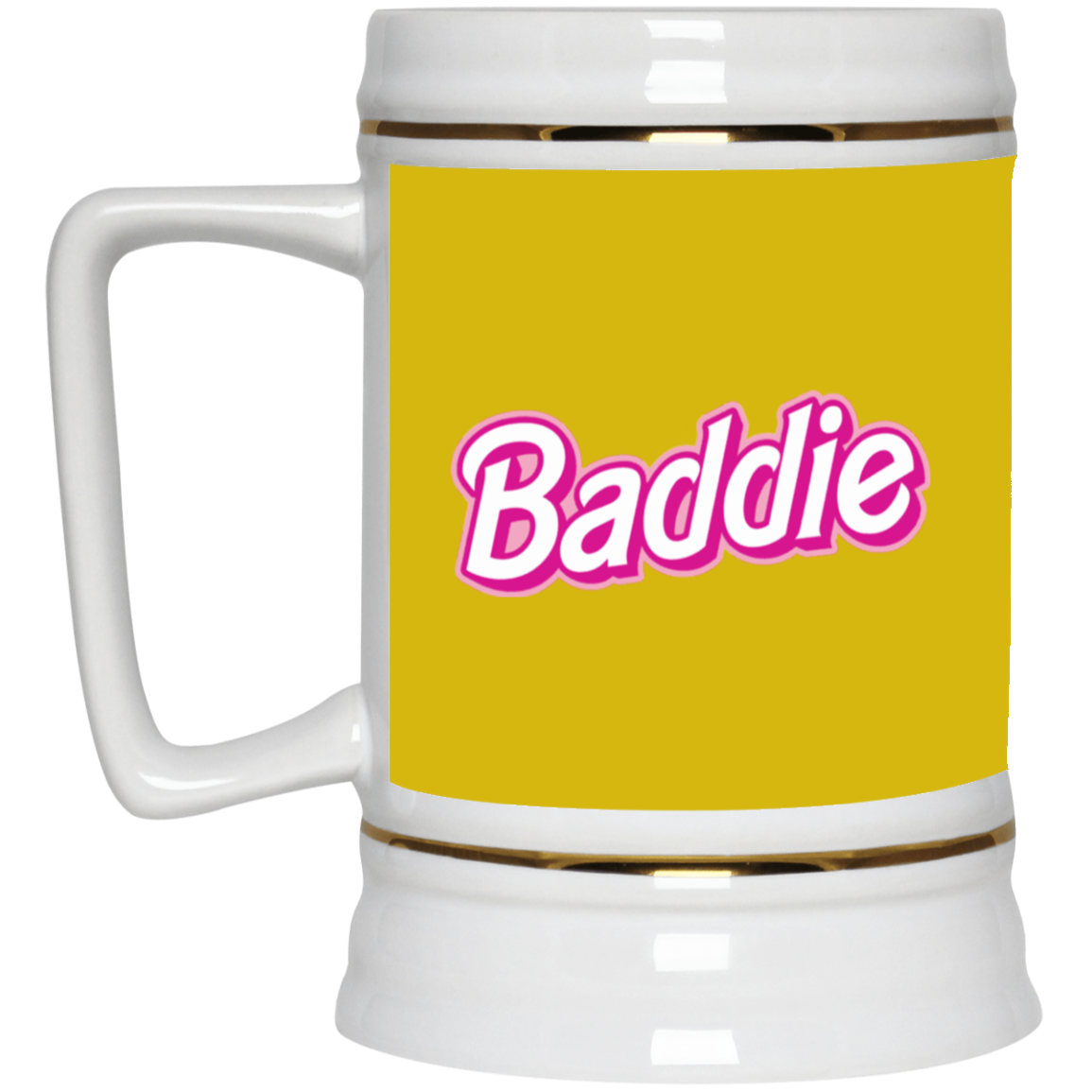 Pink Baddie-Beer Stein 22oz.