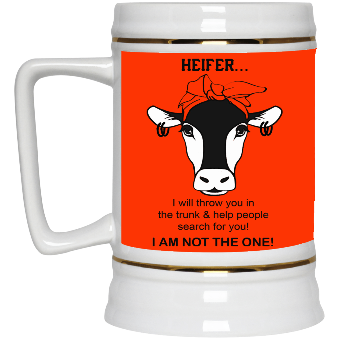 In the Trunk-Beer Stein 22oz.