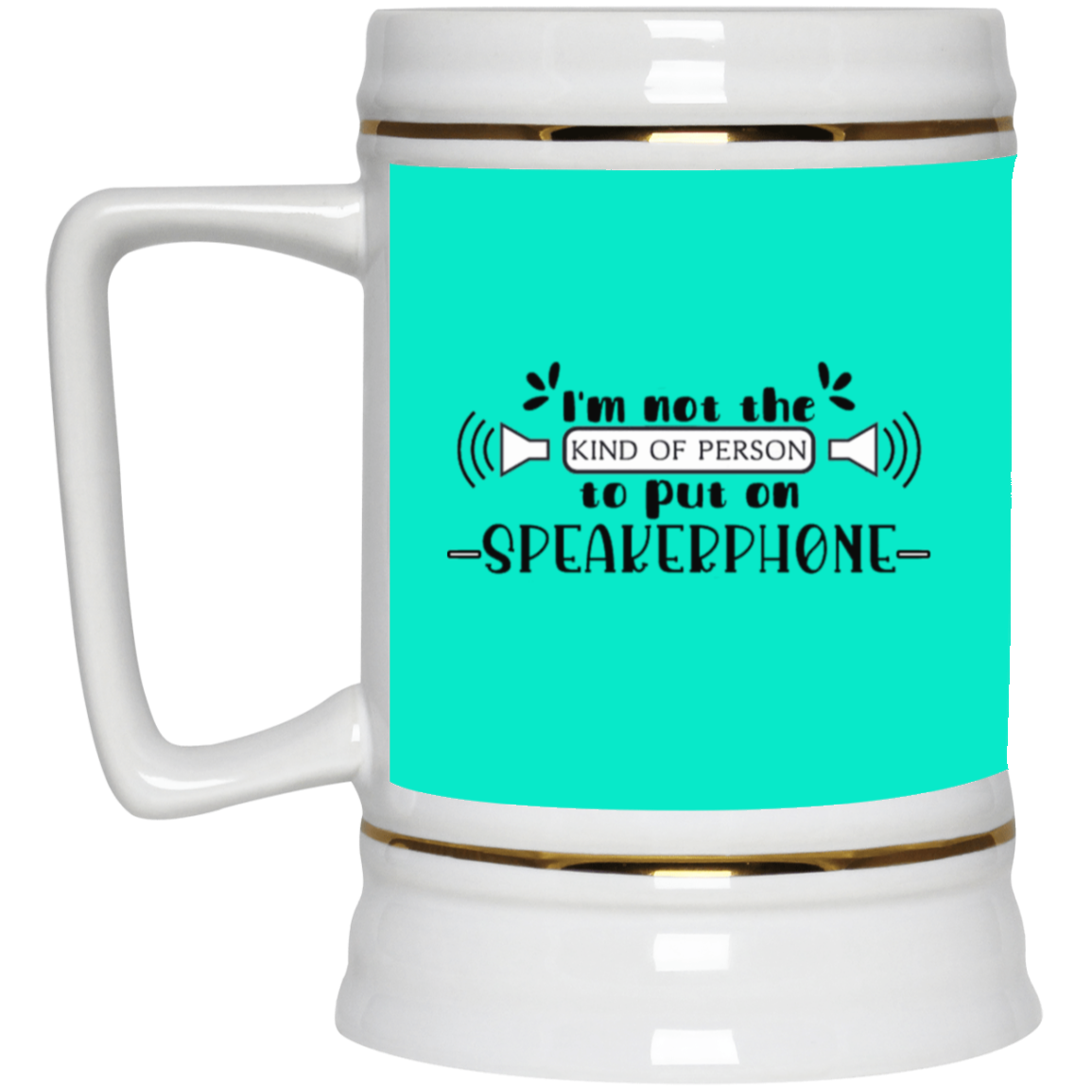 Speakerphone-Beer Stein 22oz.